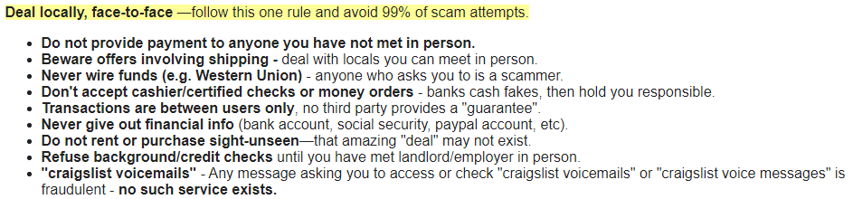 https://www.craigslist.org/about/scams